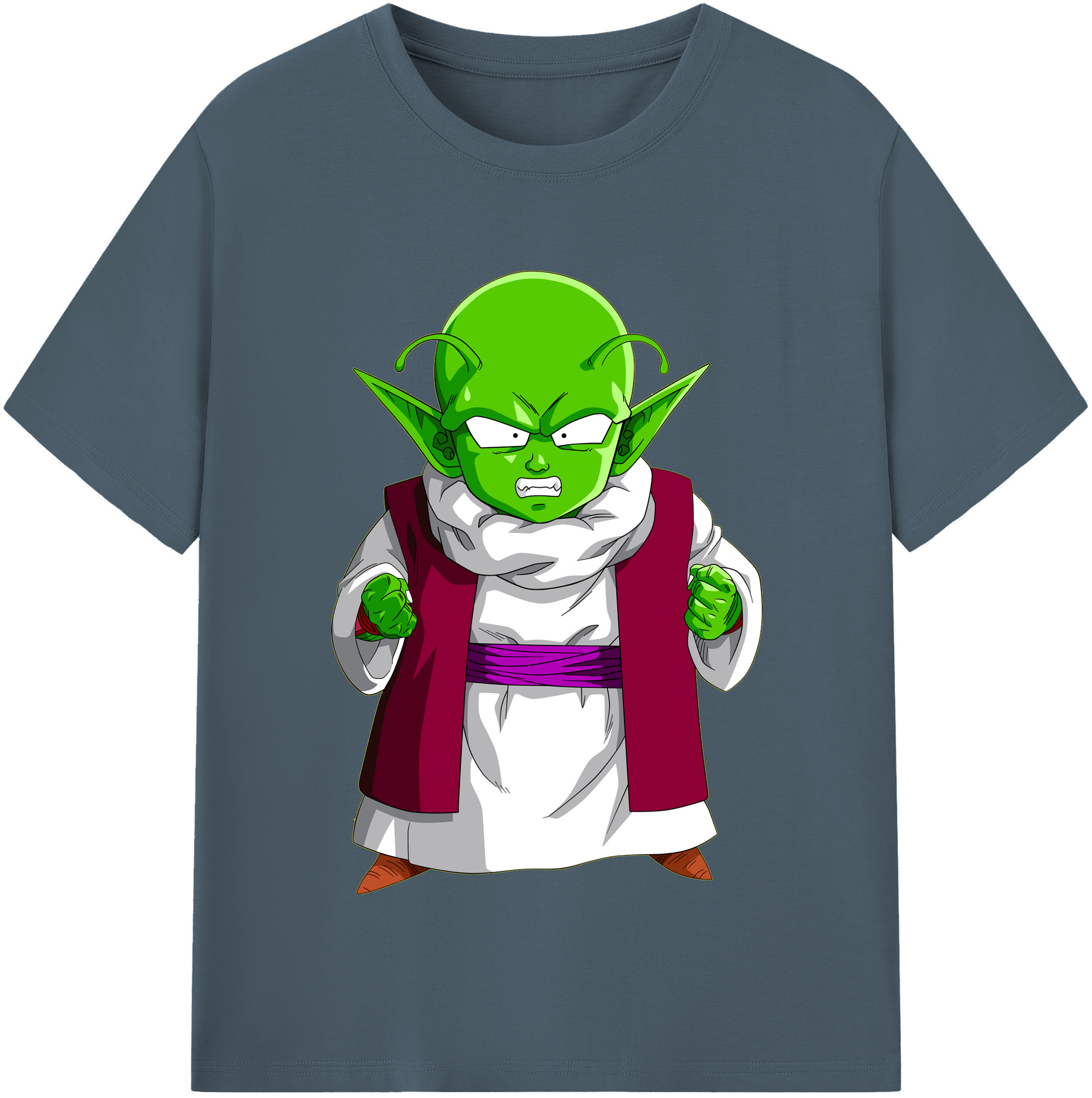 （画像用） ドラゴンボール ピッコロ DRAGON BALL Piccolo 綿100％半袖Tシャツ（フロントプリント）